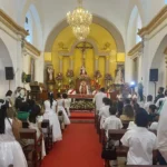 Realizan procesión y serenata en honor a Santa Ana en Boca del Río